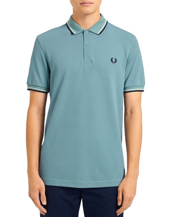 Twin Tipped Slim Fit Polo