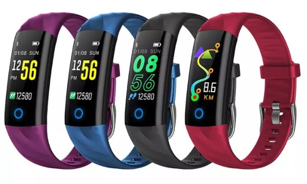 JYouPro Color Smart Fitness Tracker - 0.96inch w/ BP/BO/HR Heart Rate Monitor
