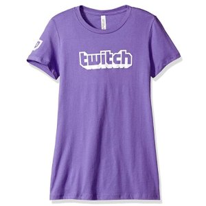 Twitch Logo T恤 V领 圆领 两种款式 官方配色