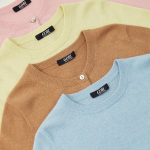 Gobi Cashmere 折扣区折上折 元气羊毛卷边上衣$67