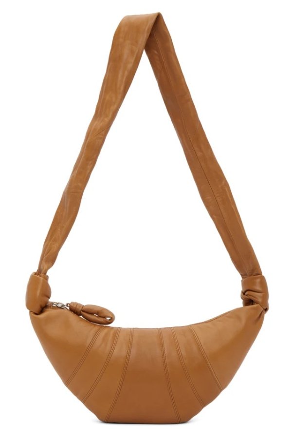 Brown Small Croissant Bag