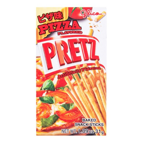 GLICO PRETZ Baked Snack Sticks Pizza Flavored 31g