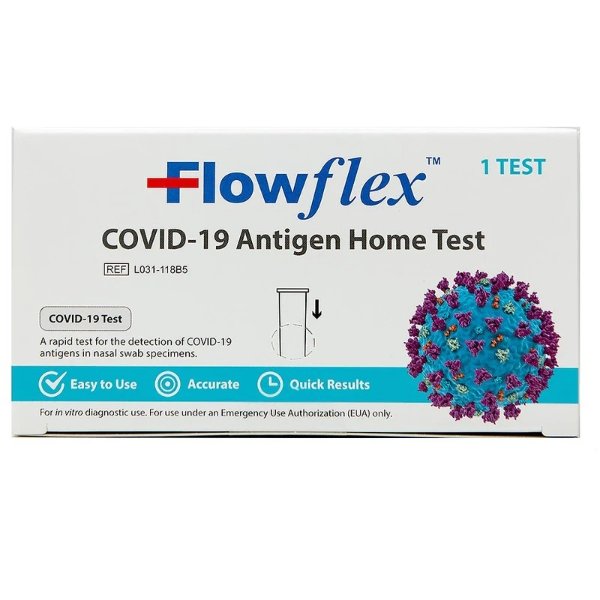 【现货】Flowflex 新冠自测检测包 测试剂 1个入 | 亚米