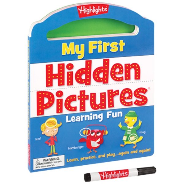 My First Write-On Wipe-Off Board Book: My First Hidden Pictures