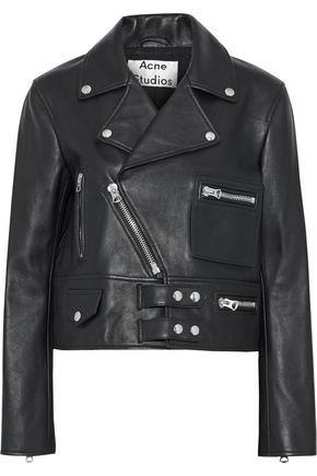 Suokki leather biker jacket