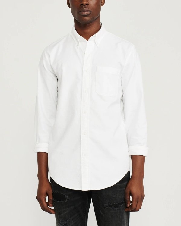 Mens Oxford Shirt | Mens Select Styles on Sale | Abercrombie.com