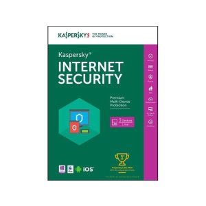 Kaspersky Internet Security 卡巴斯基互联网安全套装 2016 - 激活卡 - 3 PCs