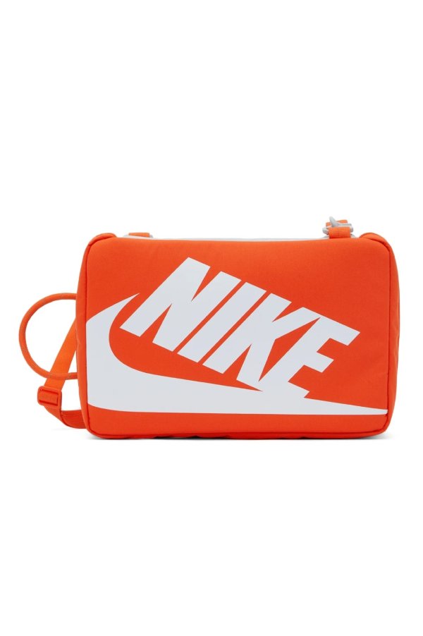 Orange & Grey Shoe Box Bag