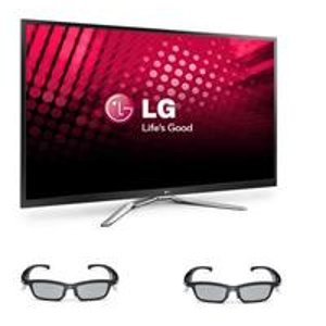 LG 60PM9700 60"600Hz等离子3D智能高清电视+2副3D眼镜