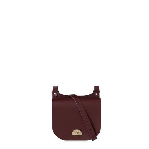 Small Conductors Bag in Patent Leather - Oxblood Patent
