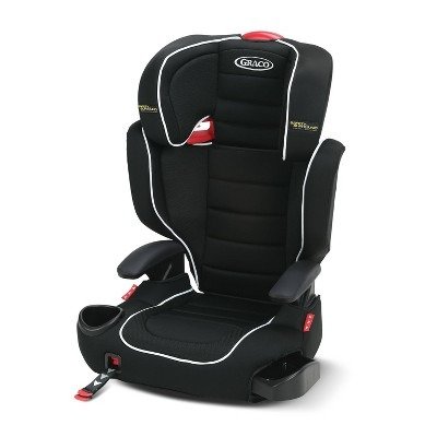 TurboBooster Highback LX Booster Car Seat with Safety Surround - Stark