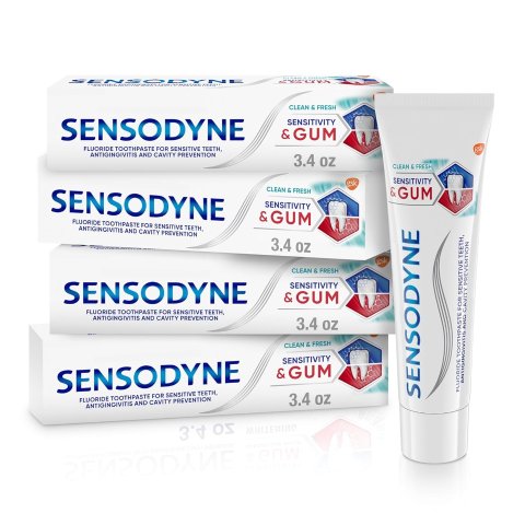 部分用户额外6折+满$40返$10折扣升级：Sensodyne 多款牙膏促销