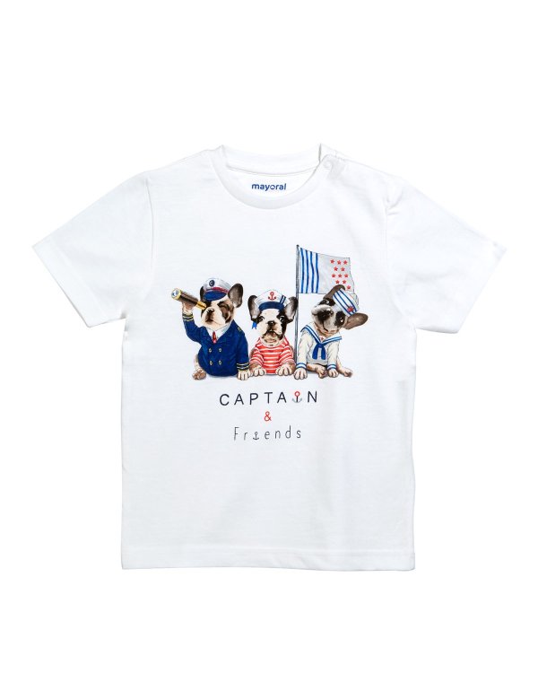 Sailor Bulldogs Graphic T-Shirt, Size 12-36 Months