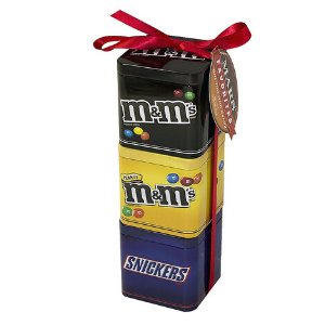 M&M's Mars 3 Pack Tin: Snickers and M&M's