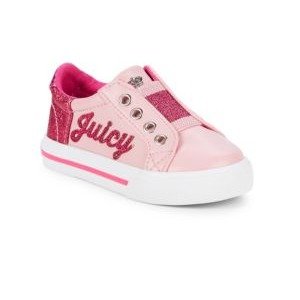 Juicy Couture Little Girl's & Girl's Logo Slip-On Sneakers