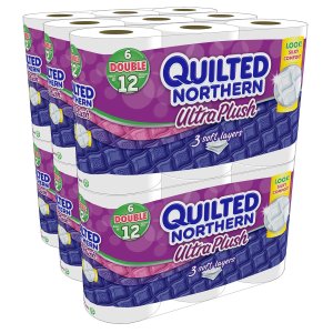 Quilted Northern Ultra Plush Bath Tissue, 48 Double Rolls