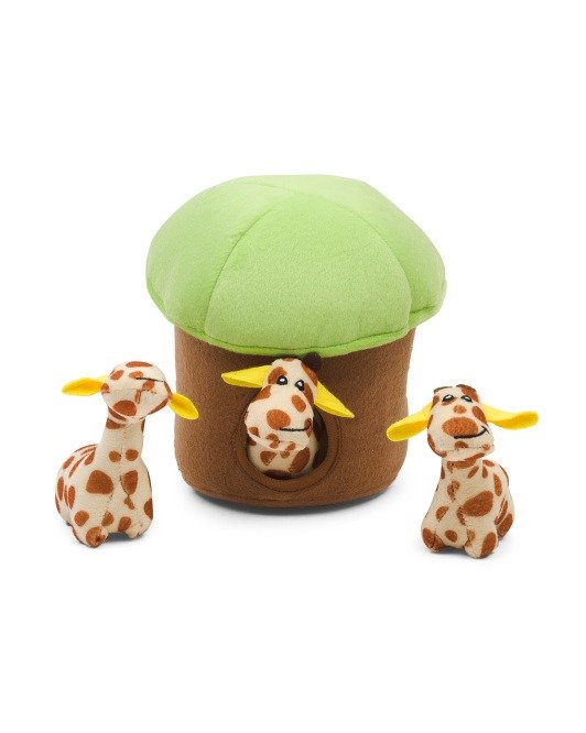 Giraffe Lodge 狗玩具