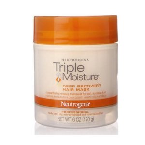 Neutrogena Triple Moisture Deep Recovery Hair Mask, 6 Ounce (Pack of 2)