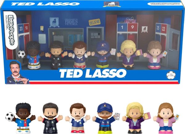 Collector Ted Lasso Special Edition Set for Adults & Fans, 6 Figures