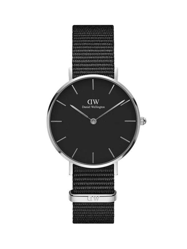 Petite Cornwall Stainless Steel & Textile-Strap Watch