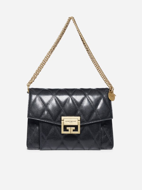 GV3 small quilted leather shoulder bag