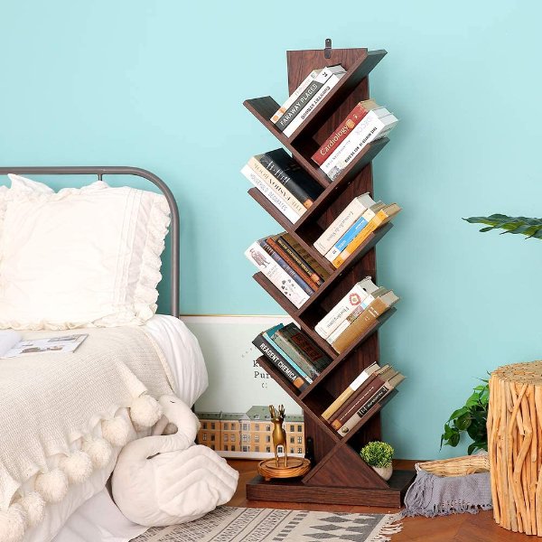 Himimi 9-Shelf Tree Book Shelf