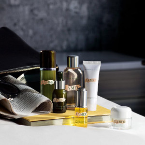 $75 off your first purchase of $350 + receive a 4-piece set @La Mer