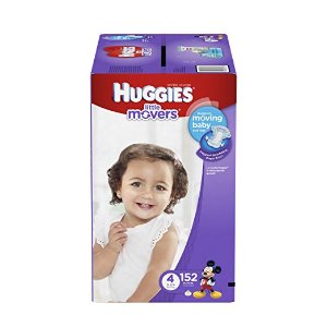 Amazon精选Huggies好奇婴儿尿布促销