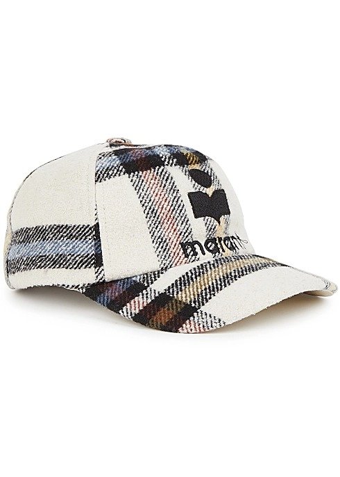 Tyron checked flannel cap