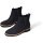 Water Resistant Black Leather Women's Cleo Boots 