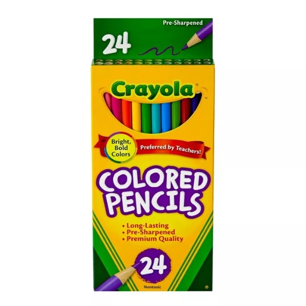 彩色铅笔24ct