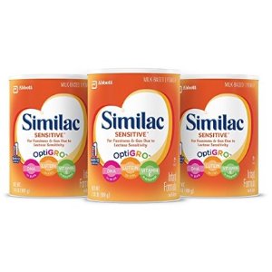 Similac Sensitive 雅培婴儿1段配方奶粉 2.18磅(3罐装)