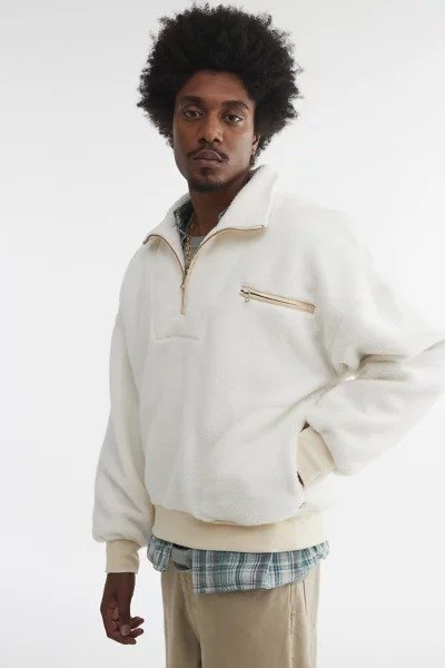 Frontier Solid Fleece Half Zip Sweatshirt