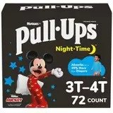 Pull-Ups Boys' Nighttime Disposable Training Pants - 3T-4T - 72ct