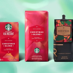 上新：Starbucks 2021圣诞限定Christmas Blend咖啡 多款可选
