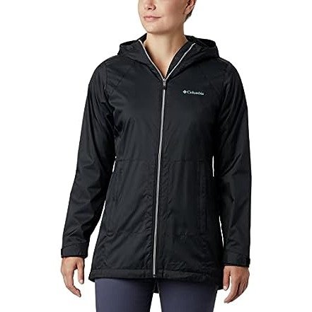 Columbia Women's Switchback Lined Long Jacket, Black, Small