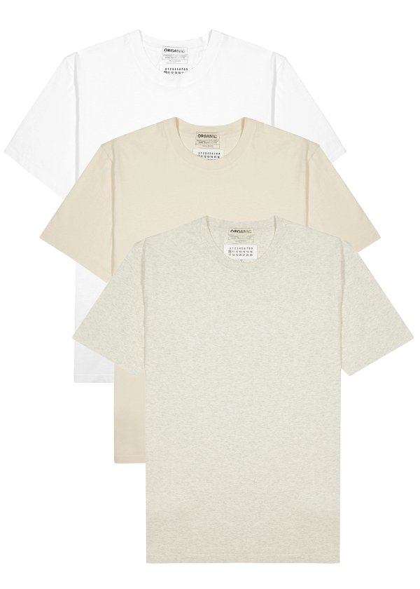 Cotton T-shirts - set of three