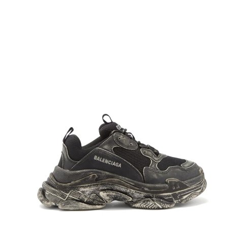 BalenciagaTriple S 做旧老爹鞋
