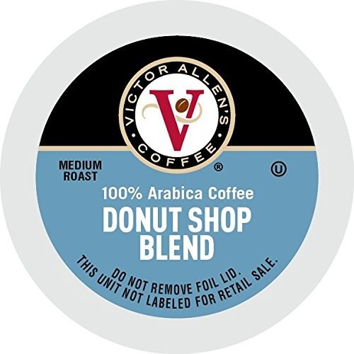 Coffee Donut Shop Blend, Medium Roast, 120 Count Single Serve Coffee Pods for Keurig K-Cup Brewers