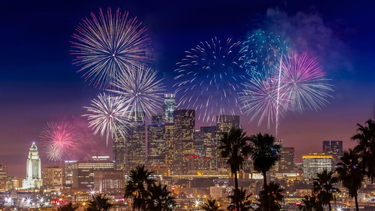 2023-2024 洛杉矶跨年烟花地图全攻略 | 在LA跨年看烟花灯光秀哪能少！仪式感满满~
