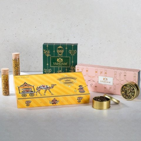 Turmeric Tea Tales + Blush + Signature Private Reserve