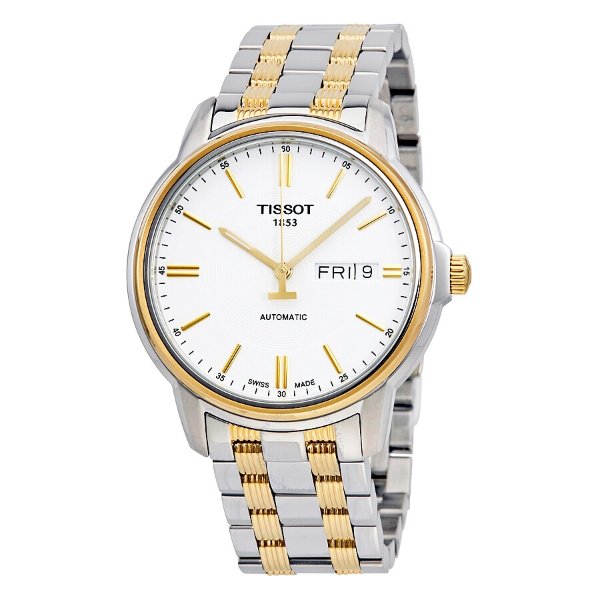 T-Classic Automatic III White Dial Men's Watch T0654302203100