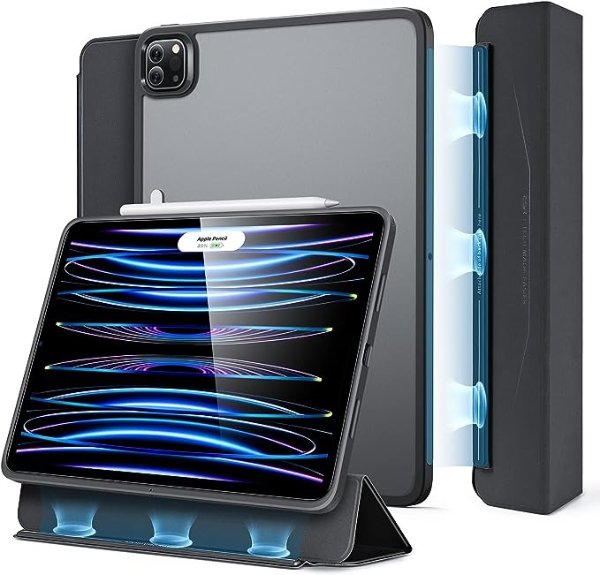 iPad Pro 11吋 三叠保护壳 黑色