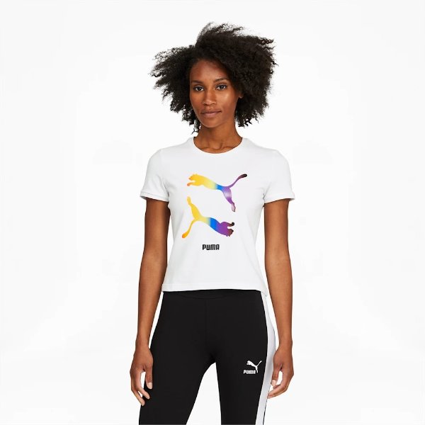Pride Women's Fitted Tee | PUMA US