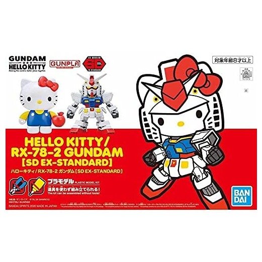 SDEX Hello Kitty/RX-78-2 高达