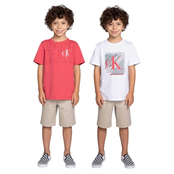 Klein Kids' 3-piece Short Set, Red