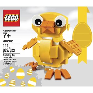 Lego 乐高季节限定版复活节可爱小鸡 40202 111片