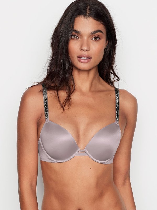 Very Sexy High-neck Lace-up Push-Up Bra