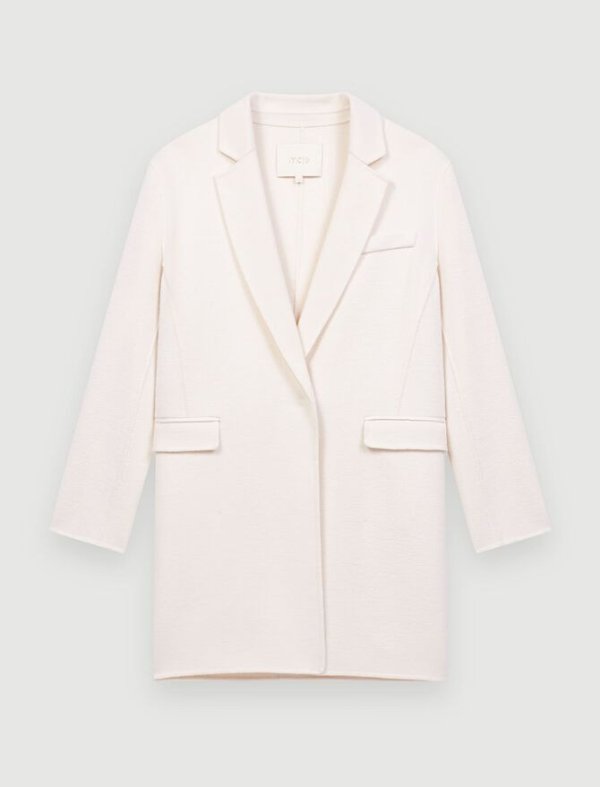 220GALAMI White double-faced midi coat