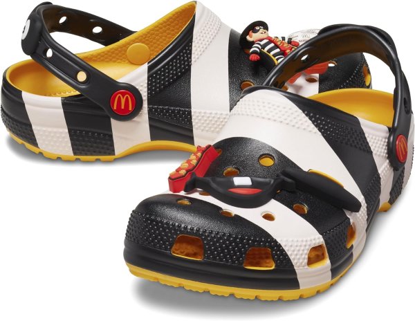 McDonald's X Classic 麦门联名洞洞鞋